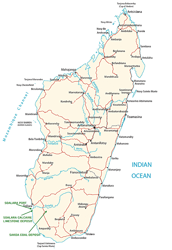 MADAGASGAR MAP